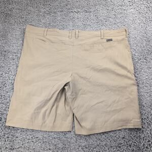 Columbia Shorts Adult 44 Beige Outdoors Cargo Hiking Trail Sportswear Nylon Men
